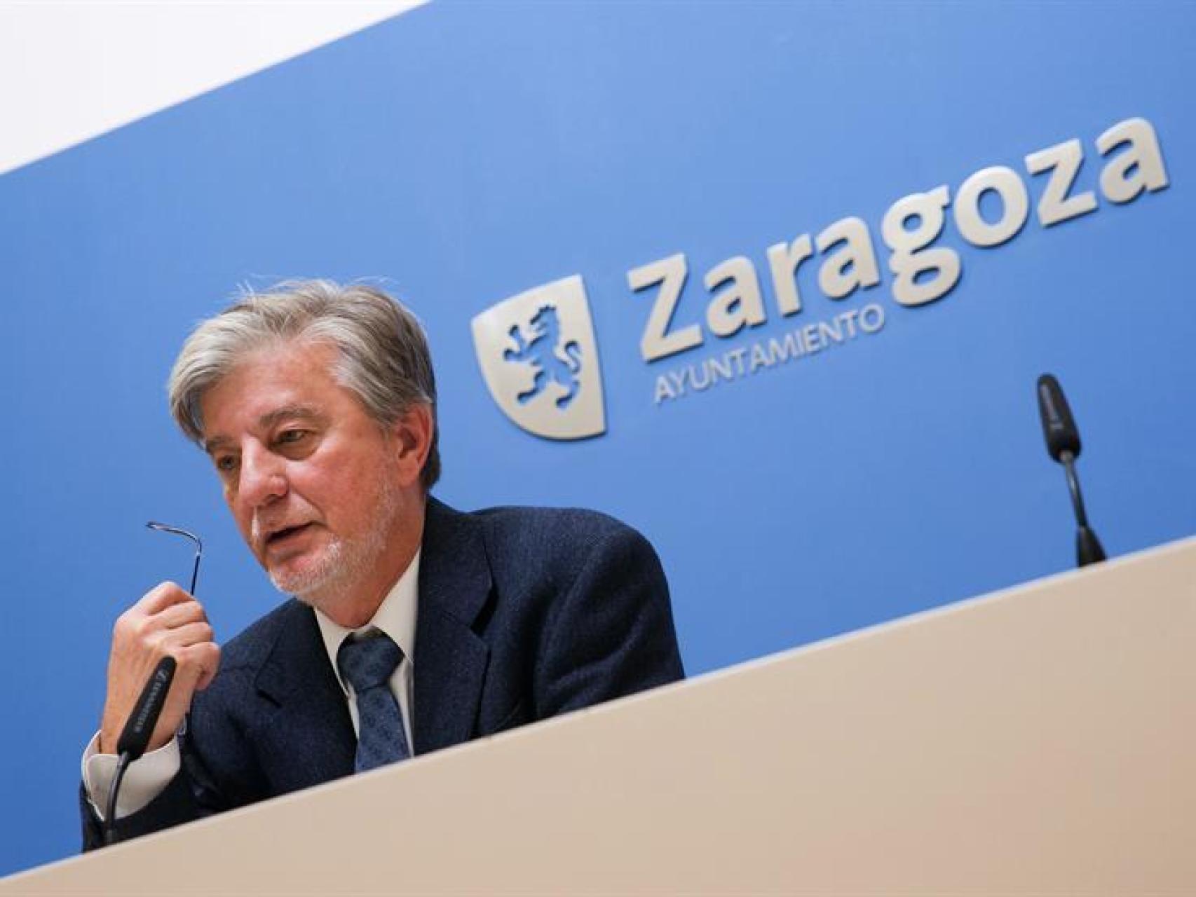 El alcalde de Zaragoza, Pedro Santisteve.
