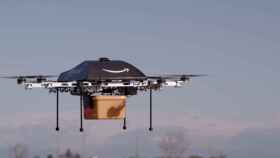 Un dron de Amazon.