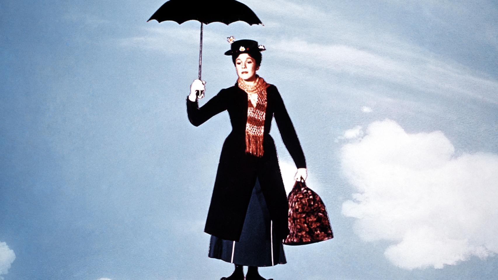 Julie Andrews consiguió el Oscar por Mary Poppins.