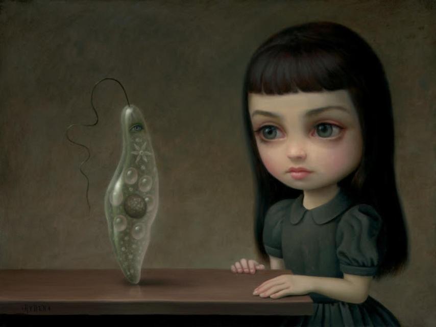 Uno de los trabajos de Mark Ryden.