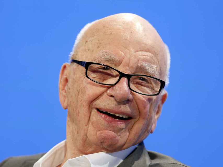 Rupert Murdoch, presidente de News Corp y 21st Century Fox.