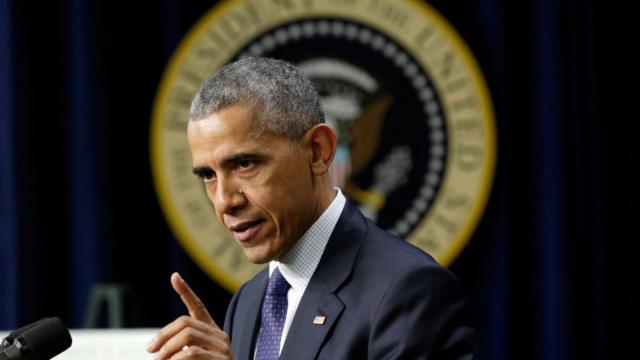 El presidente de Estados Unidos, Barack Obama, durante una intervención en Washington.