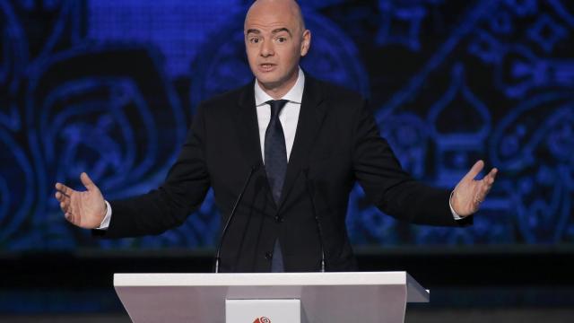 Gianni Infantino, presidente de la FIFA.