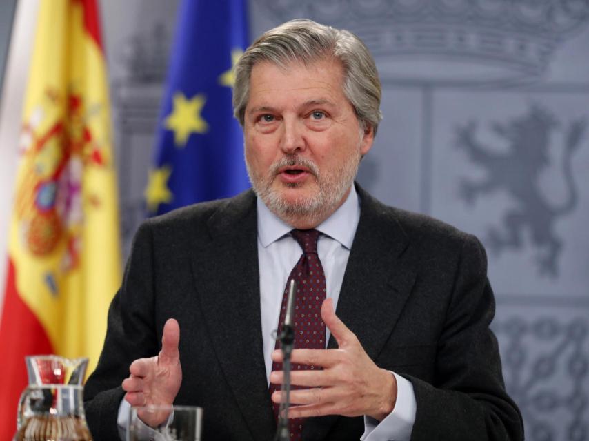 El ministro Iñigo Méndez de Vigo.