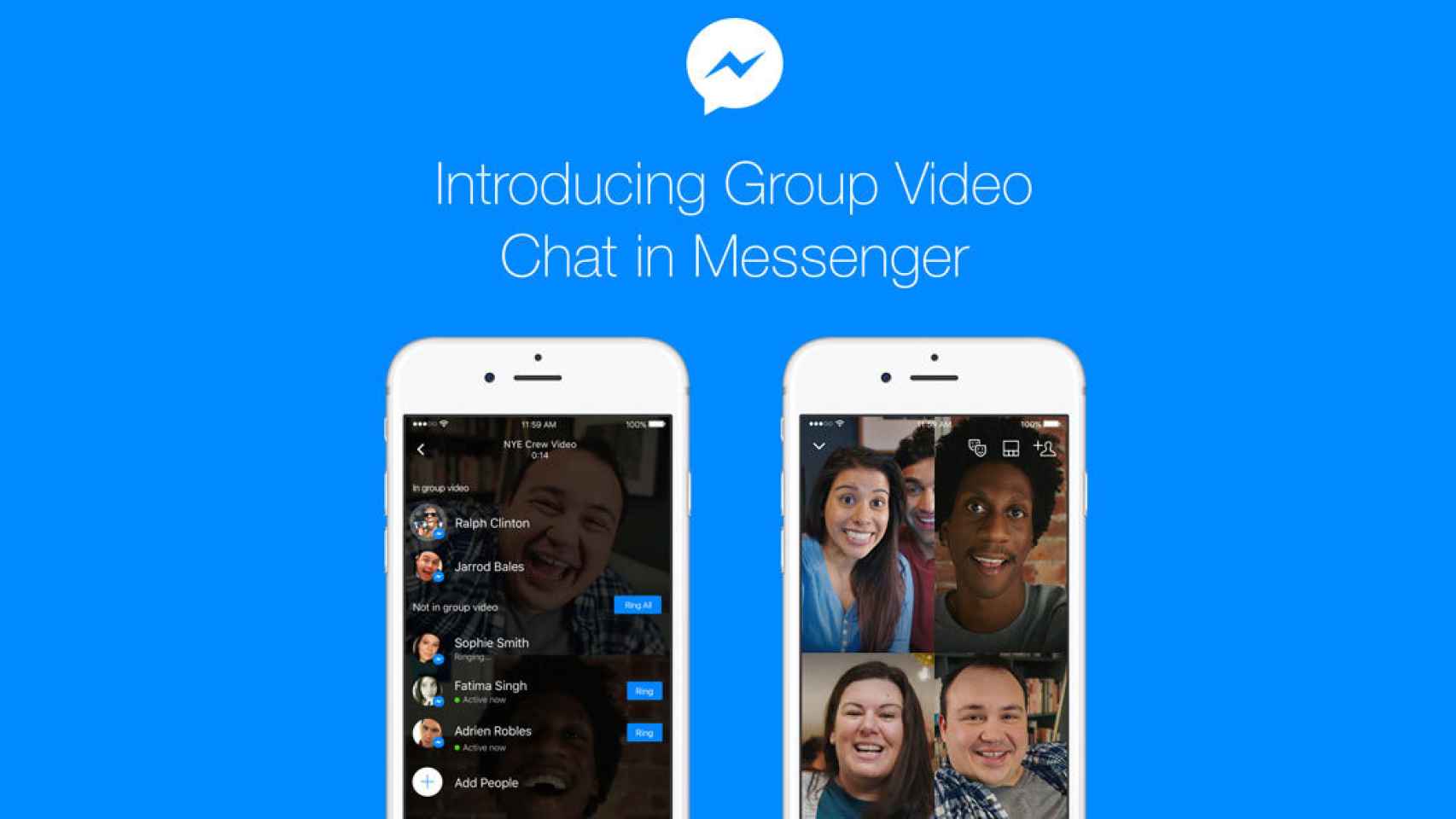 Videollamadas de grupo en Facebook Messenger: hasta 50 personas, la locura