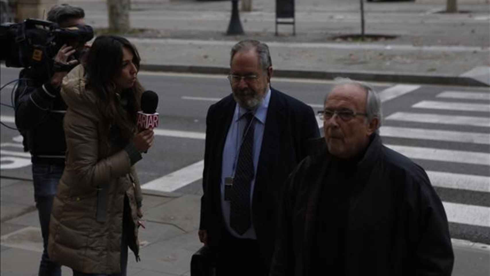 Rogelio Rengel a su llegada al juicio este lunes en Barcelona