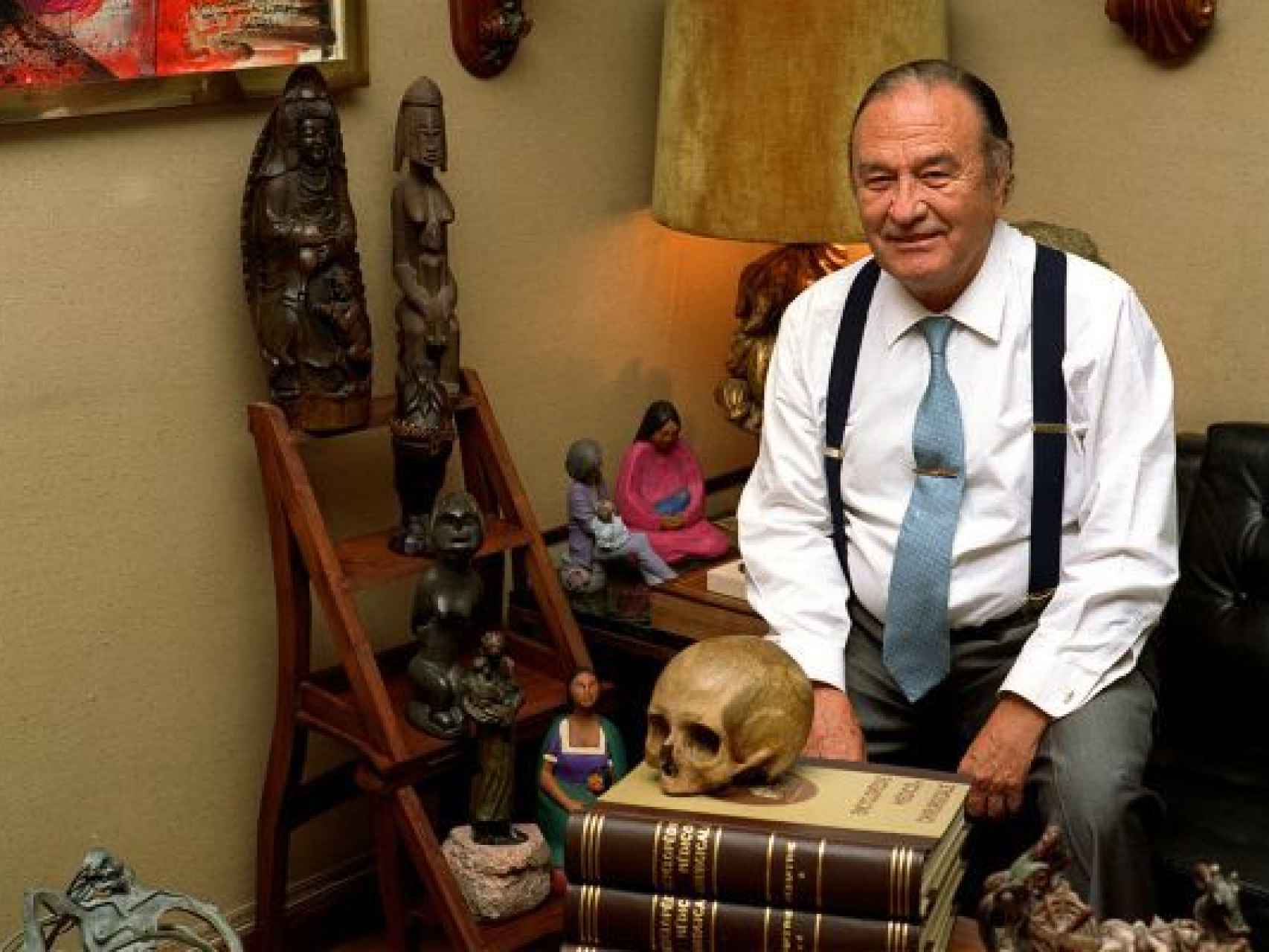 José Antonio García-Andrade, uno de los mejores forenses del país, tenía más trabajo en Navidades por los crímenes que se producían.