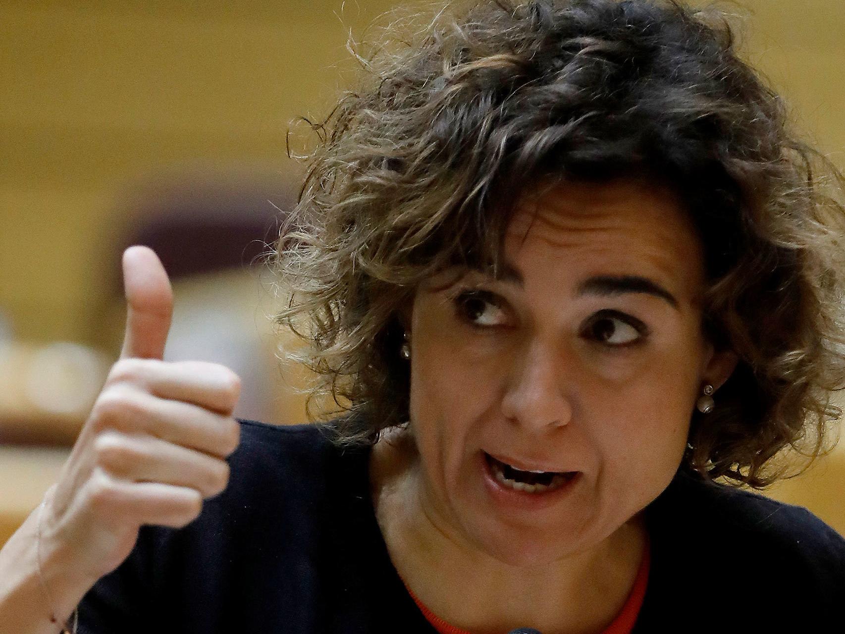 La ministra de Sanidad, Servicios Sociales e Igualdad, Dolors Montserrat.