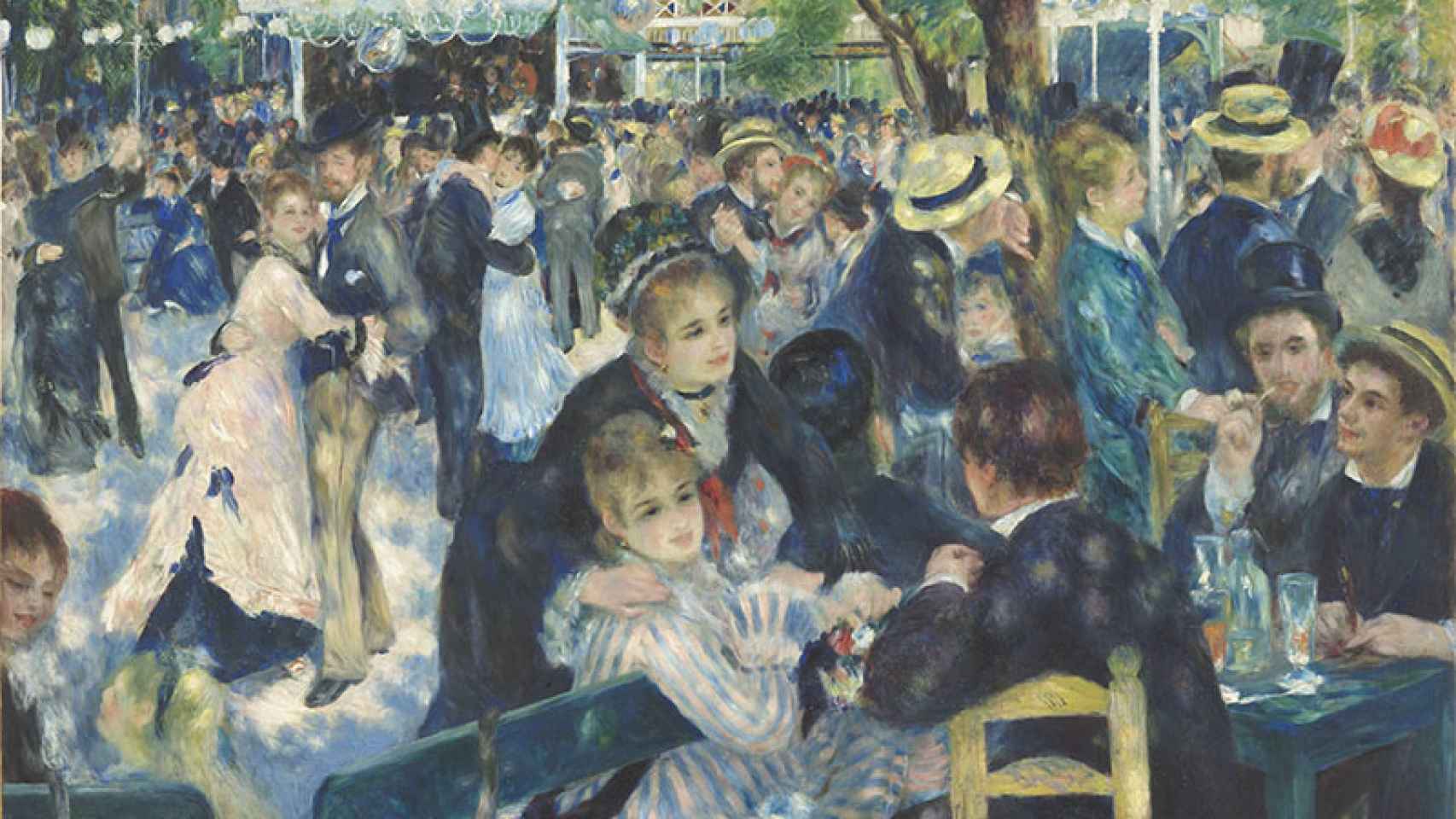 Le bal du Moulin de la Galette, Renoir.