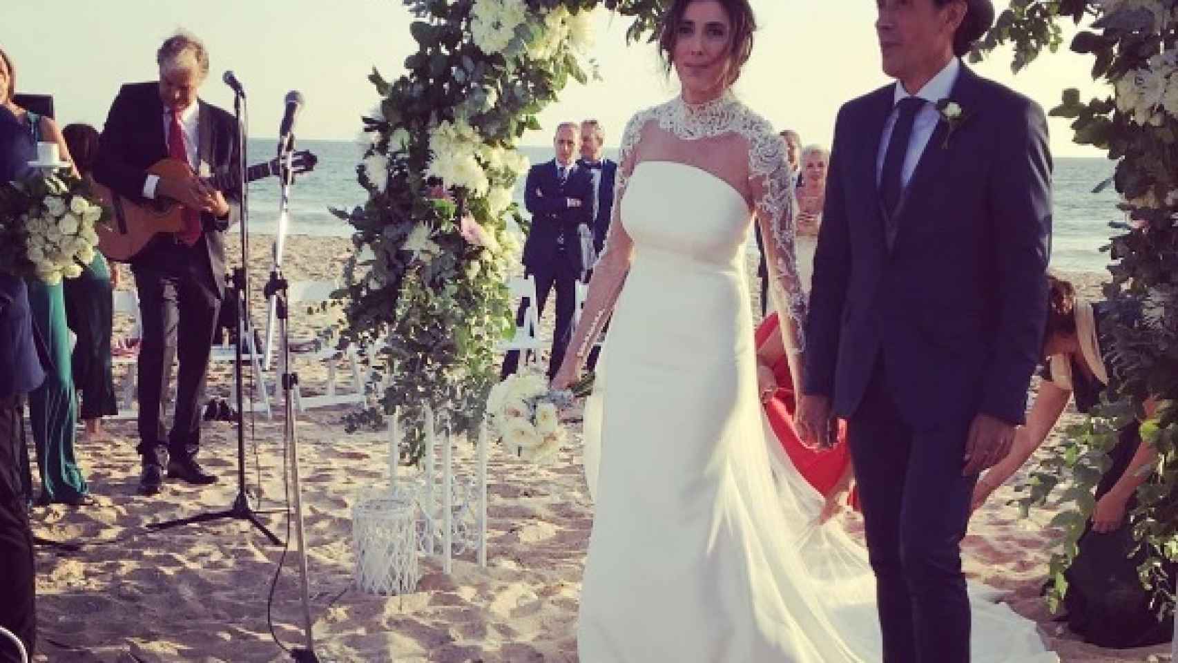 Paz Padilla contó su boda mediante Instagram.