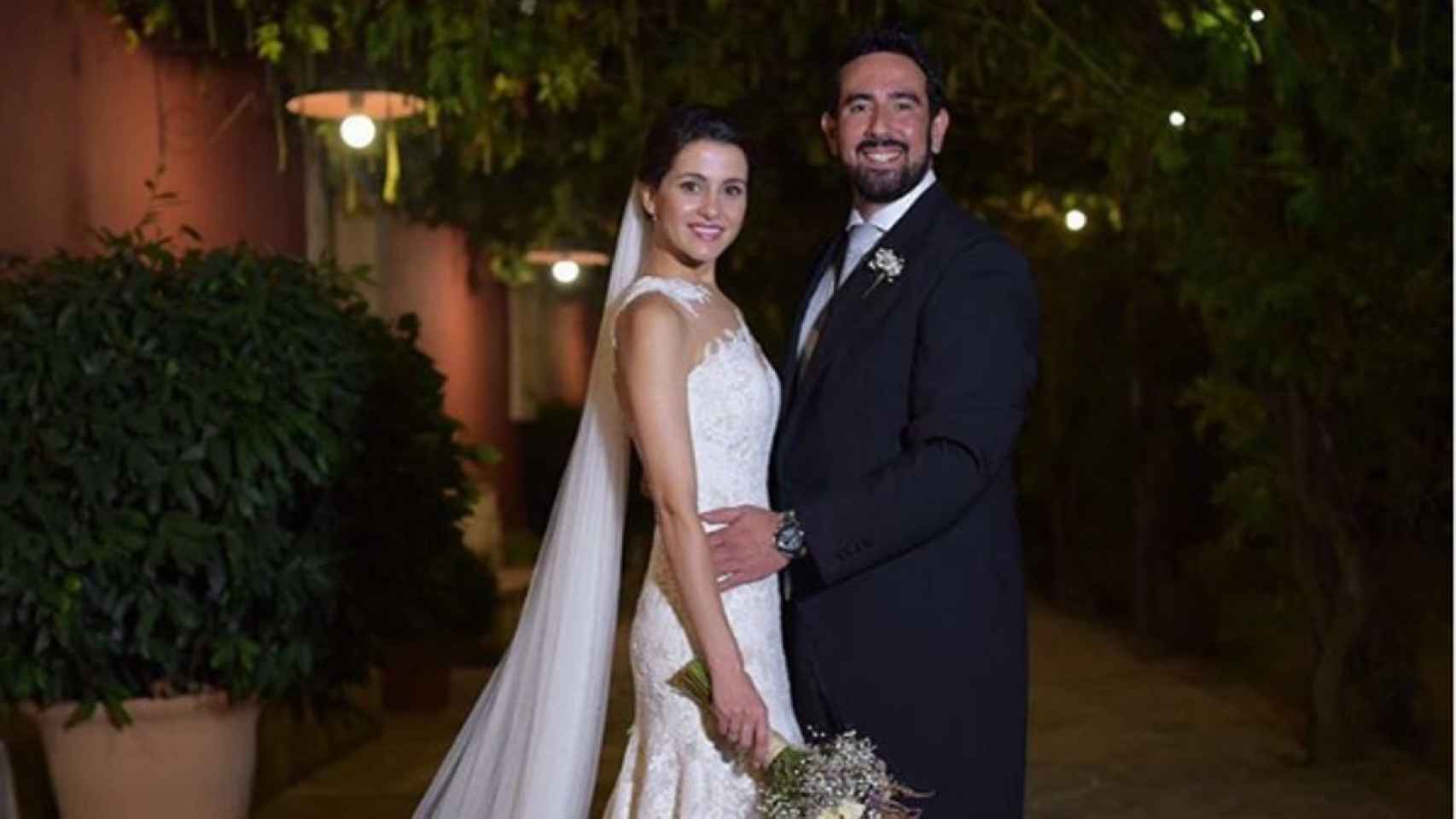 Inés Arrimadas y Xavier Cima se casaron en Jerez de la Frontera.