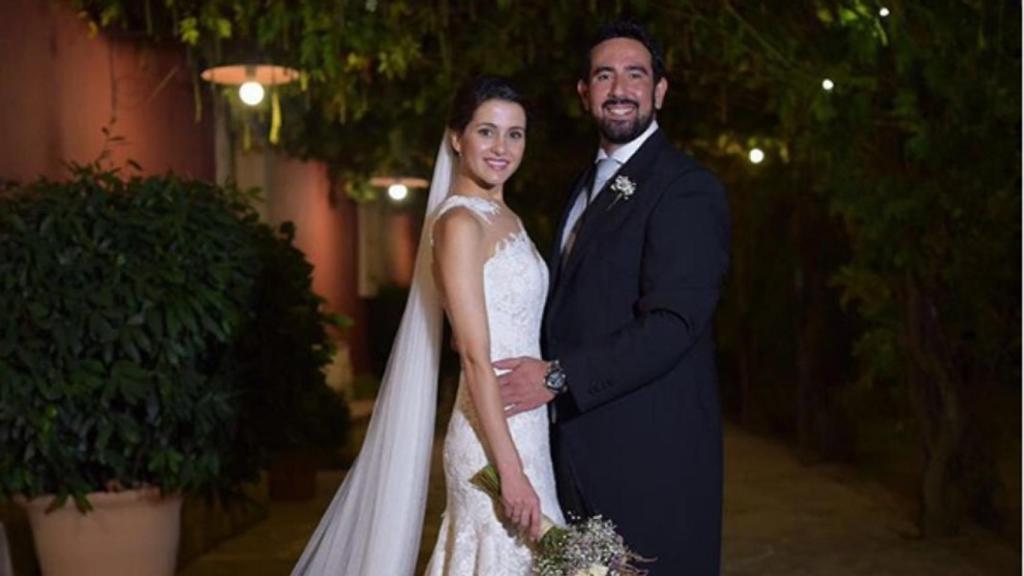 Inés Arrimadas y Xavier Cima se casaron en Jerez de la Frontera.