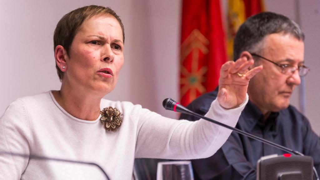 Uxue Barkos, presidenta de Navarra.