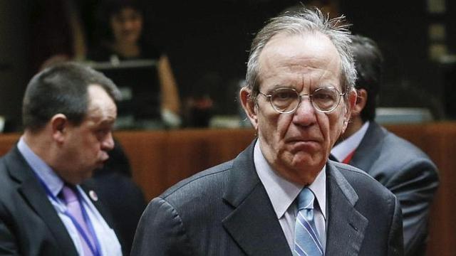 El ministro de Economía italiano, Pier Carlo Padoan.
