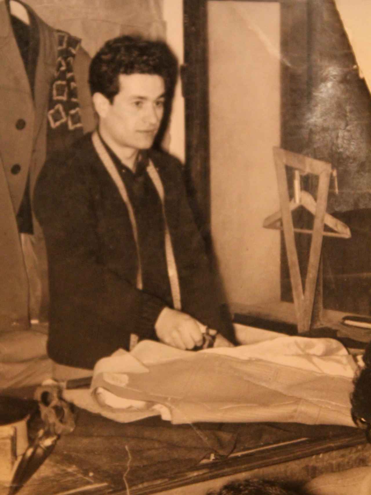El padre de Bere Casillas, Francisco, en una imagen de 1960.