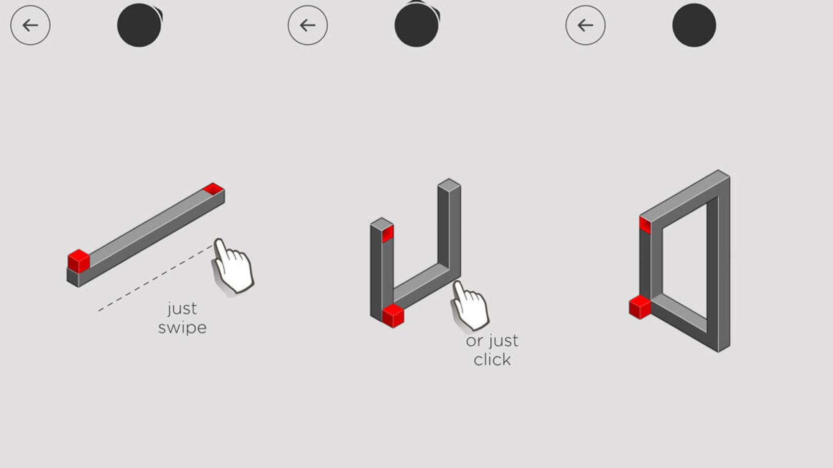 Perspectivas imposibles en un juego de puzzles a lo Monument Valley