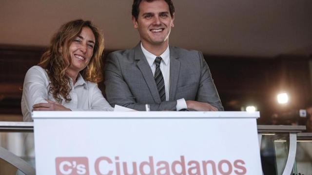 Carolina Punset y Albert Rivera, en una imagen de archivo.