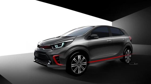 El nuevo Kia Picanto, listo para presentarse en público