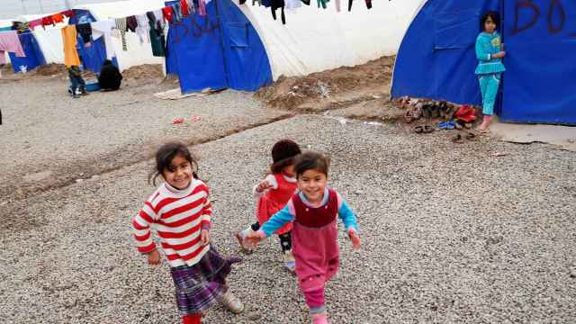 Más de 50.000 niños han abandonado Mosul desde el inicio de la batalla.