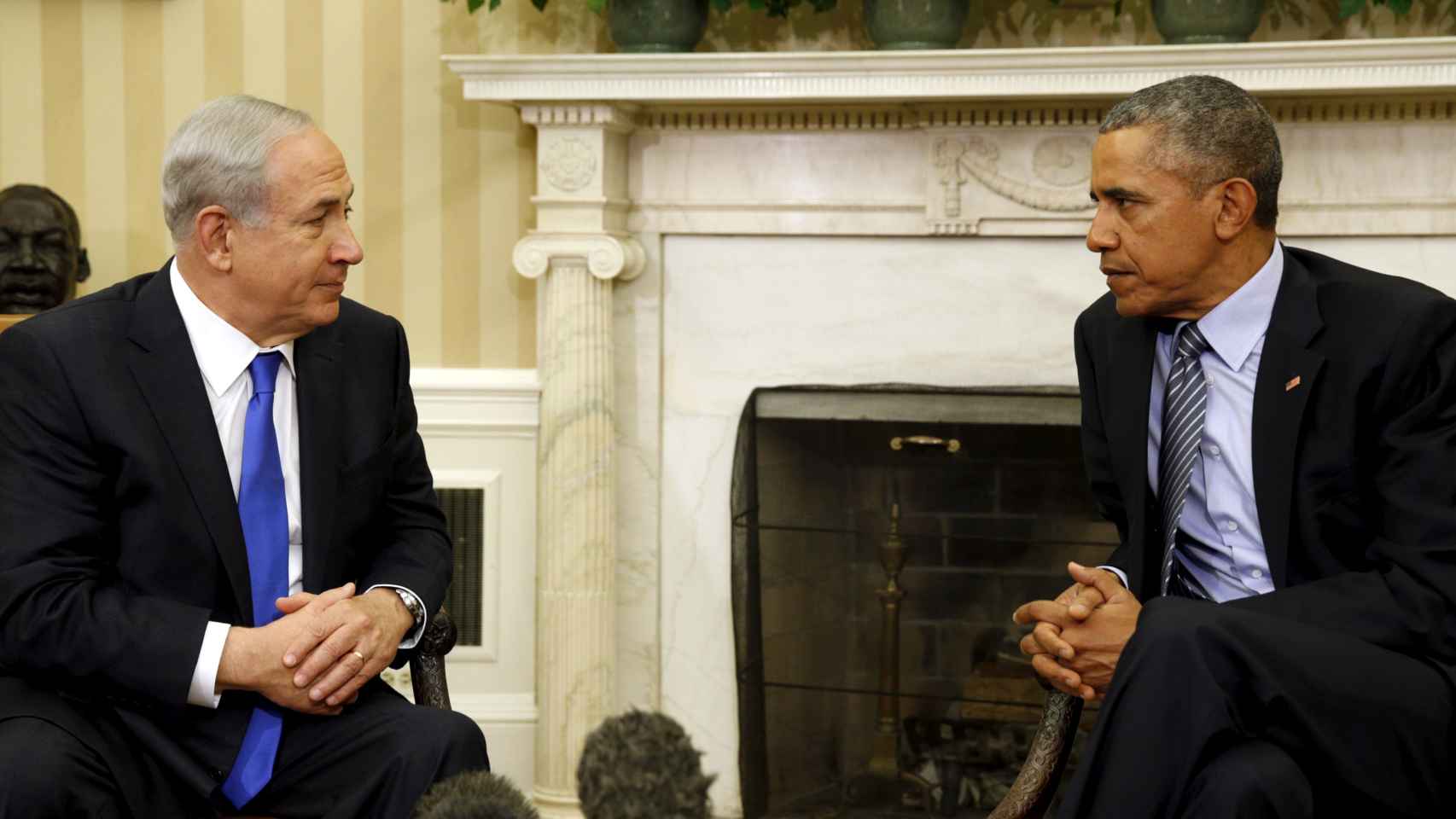 Netanyahu y Obama en una imagen de archivo.