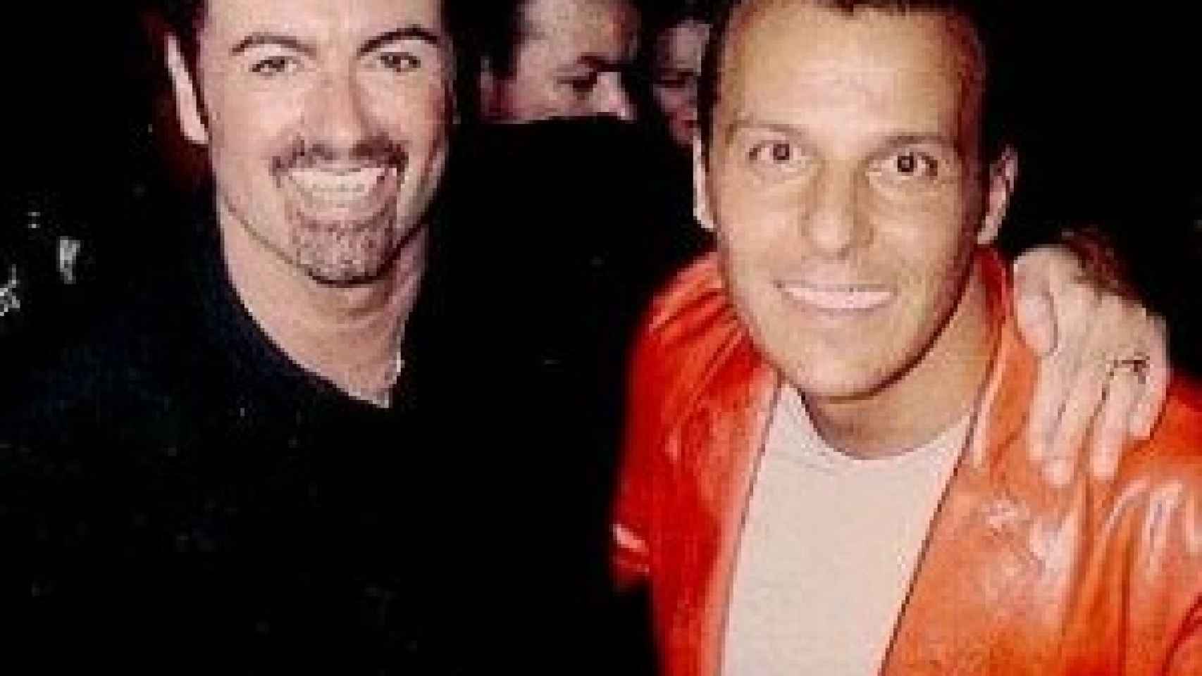 George Michael y Anselmo Feleppa