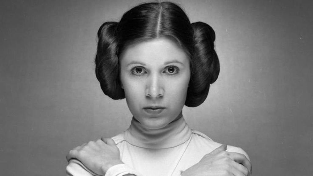 Carrie Fisher, la mítica Princesa Leia.