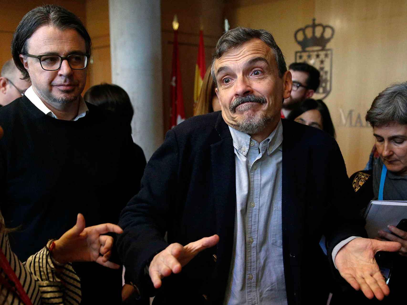 José Manuel López, exportavoz de Podemos en la Asamblea de Madrid.