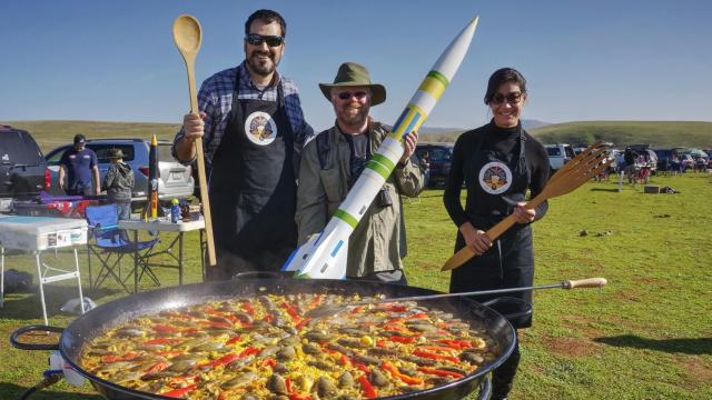 Una de las 'paellas' que pueden encontrarse por Internet.