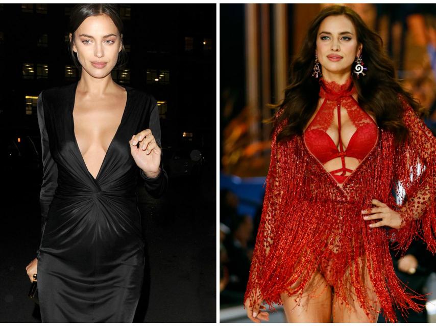 Irina Shayk confirmó en plena pasarela su embarazo.