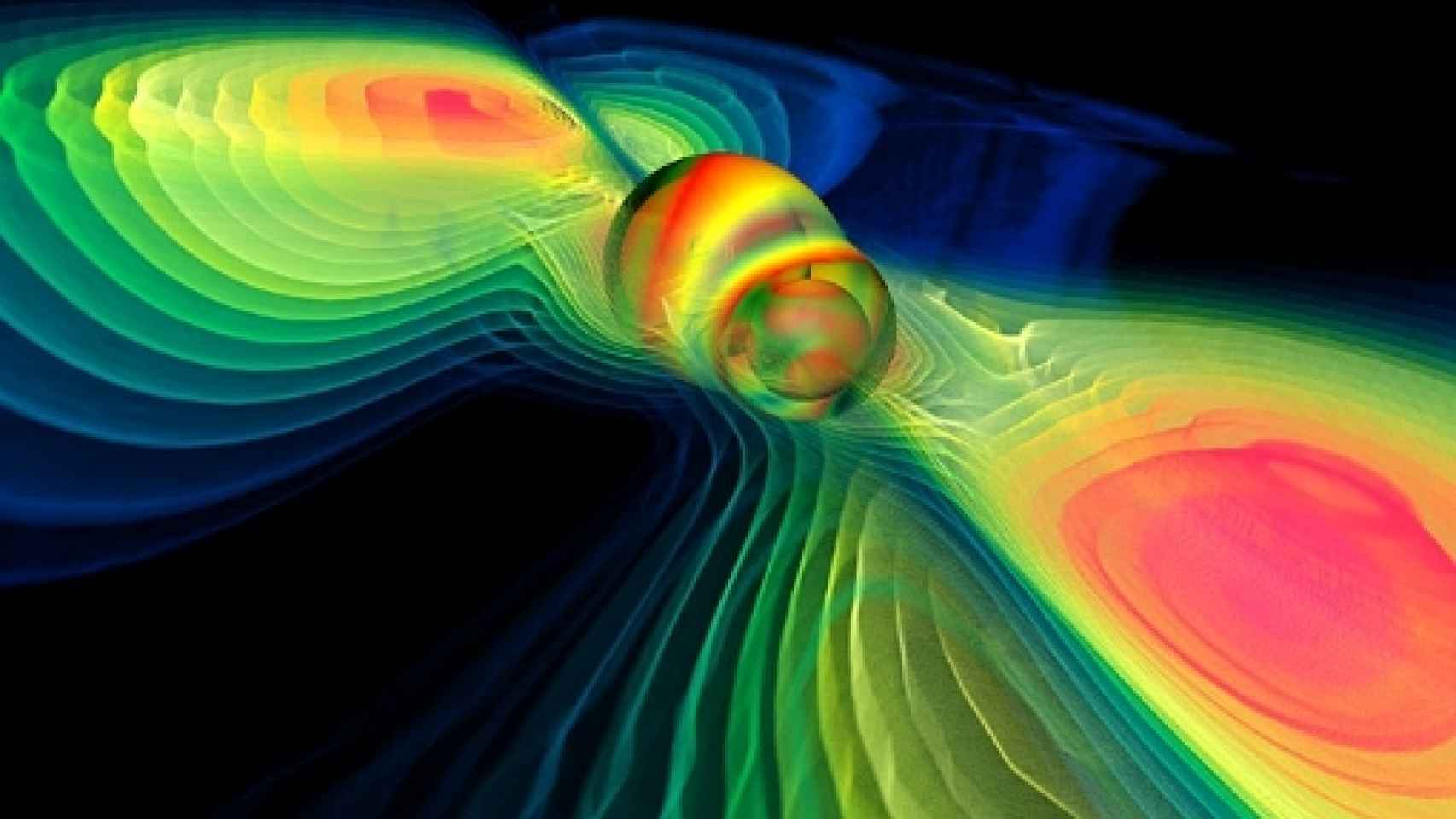 Image: Ondas gravitacionales...