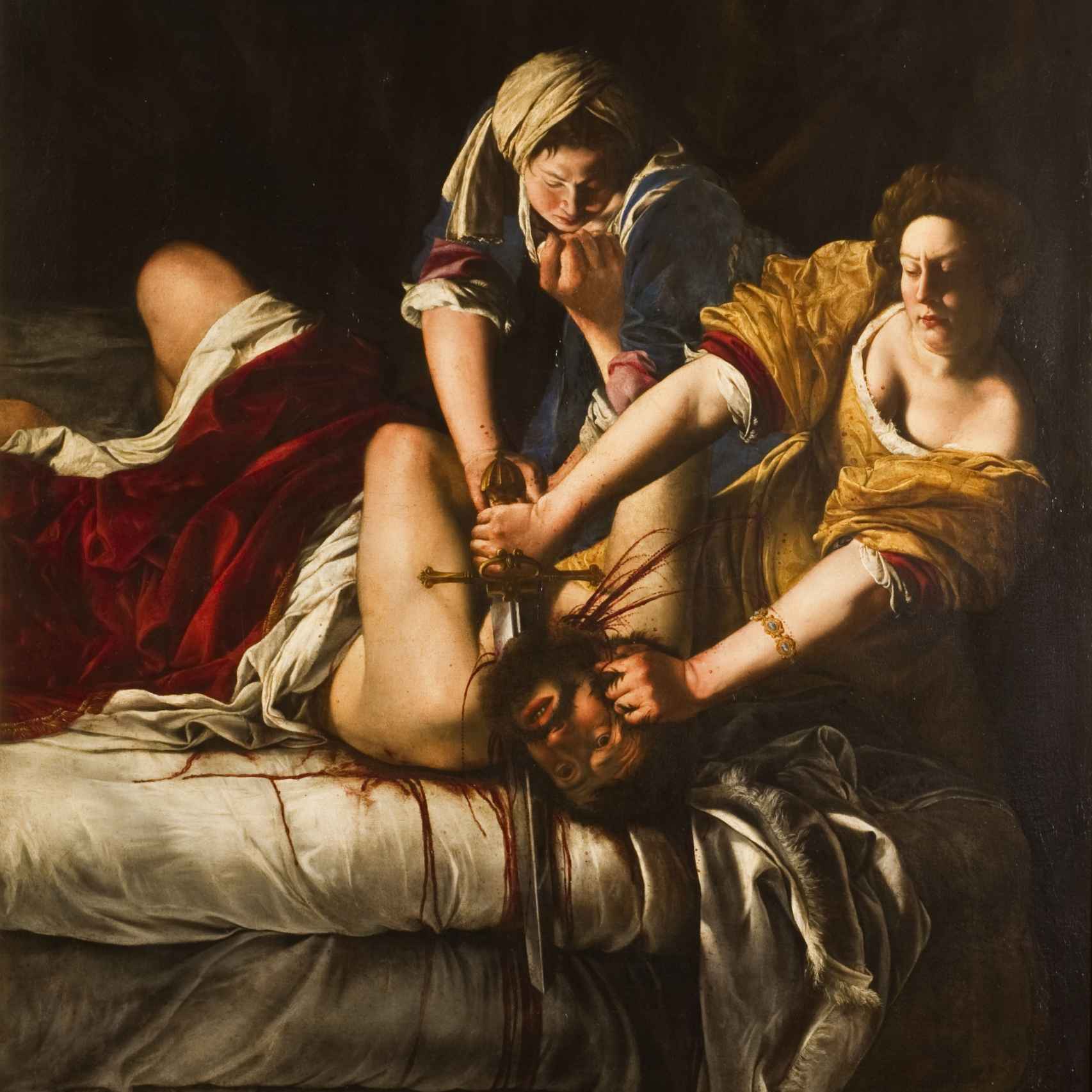 Judith corta la cabeza de Holofernes