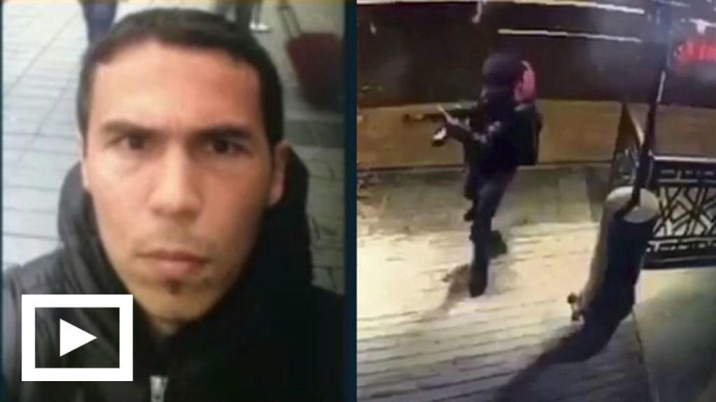 Nueva imagen del presunto terrorista de Estambul.