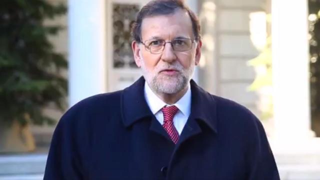 Imagen del navideño vídeo compartido por el presidente del Gobierno.