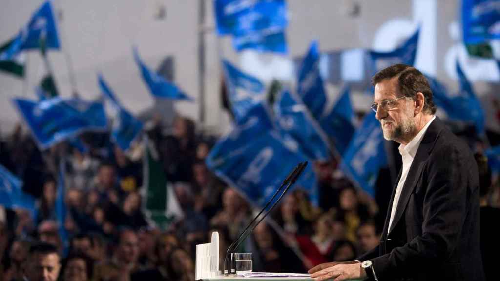 El presidente del Partido Popular, Mariano Rajoy.