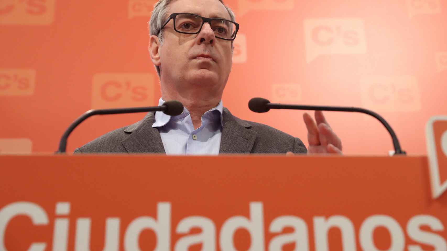 José Manuel Villegas, vicesecretario general de Ciudadanos, este martes en Madrid.