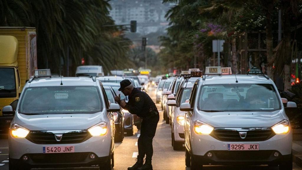 taxis-huelga