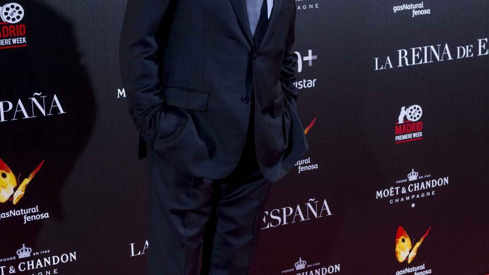 Ricardo Darín en la alfombra roja de la película de La Reina de España.