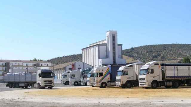Camiones en Salamanca en una imagen de archivo.