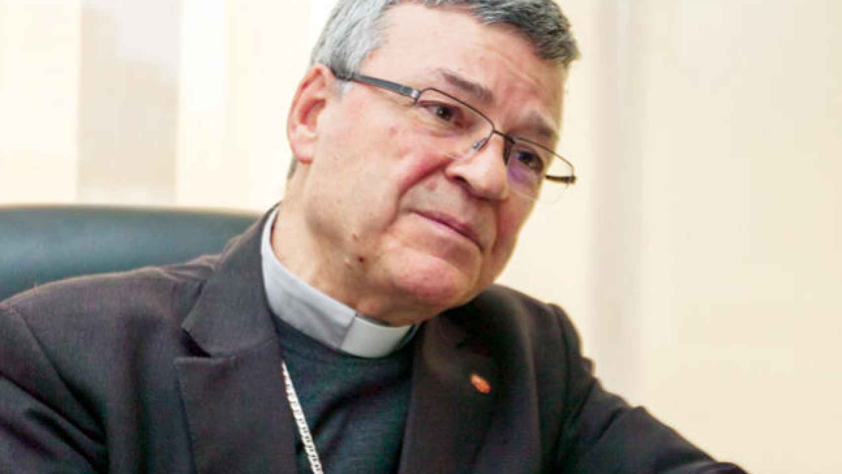 El arzobispo de Tánger, Santiago Agrelo Martínez.