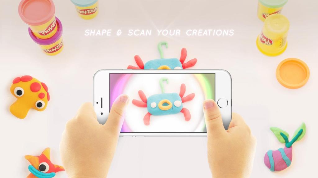 Con Play-Doh Touch, las creaciones de plastilina cobran vida