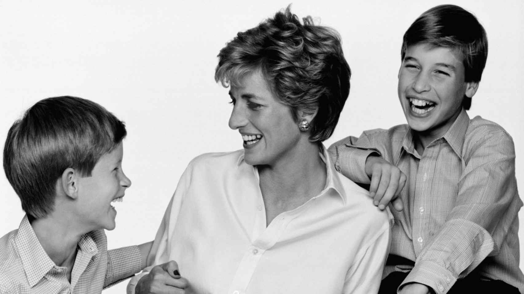 Diana de Gales siempre sonreía cuando estaba con sus hijos