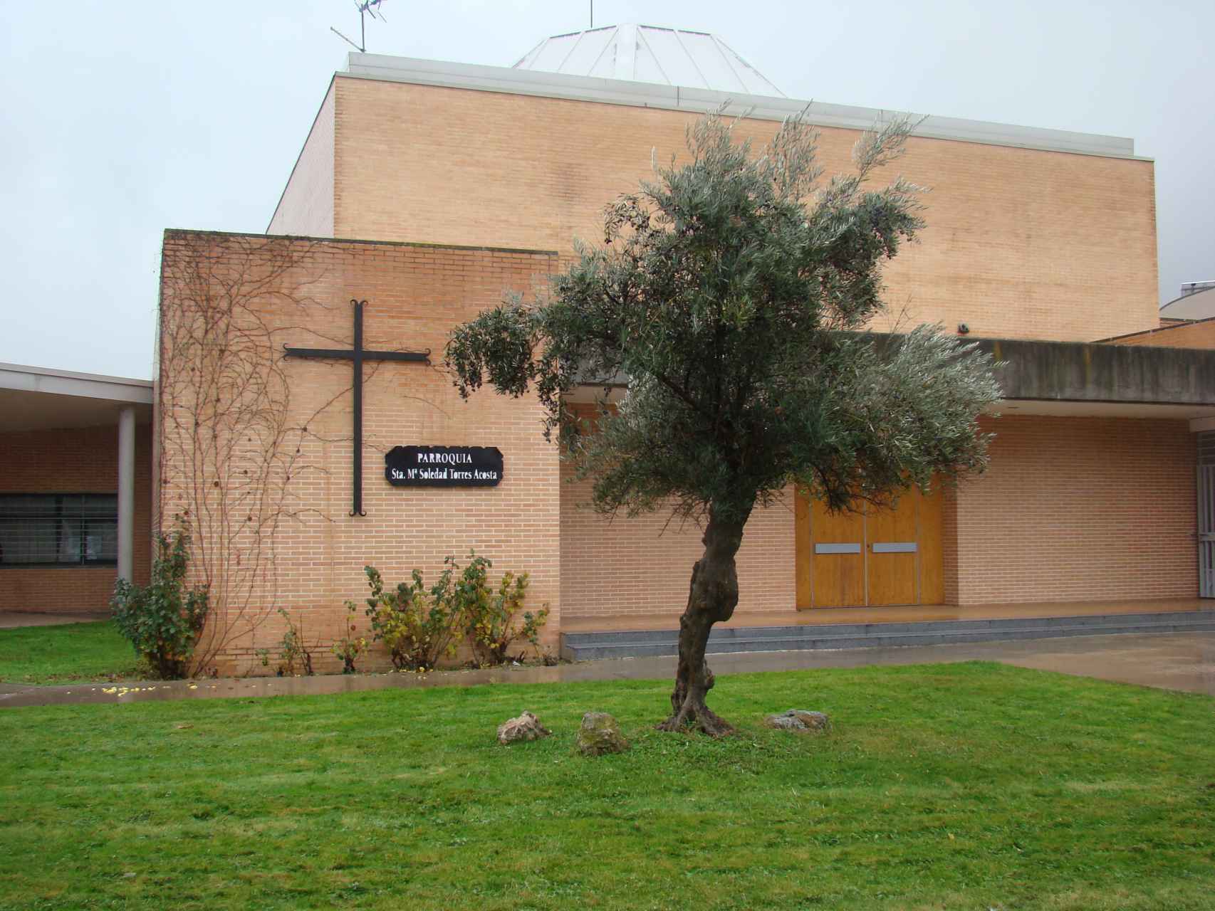 La parroquia de Santa María Soledad Torres, uno de los lugares más visitados durante estos años por Isabelita.