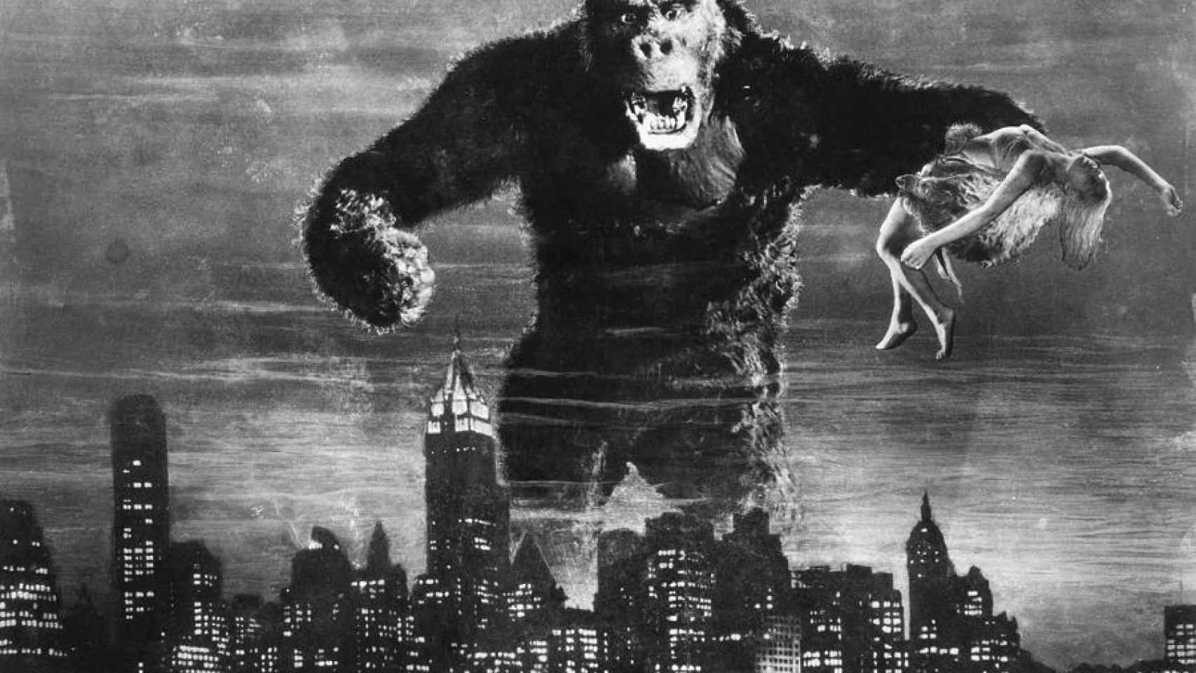 El clásico King Kong no aguanta las leyes matemáticas.