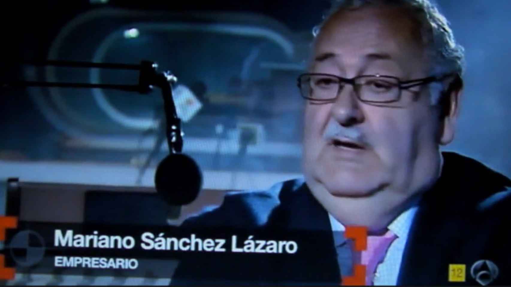 El empresario Mariano Lázaro apareció en un reportaje de Equipo de investigación en Antena 3.