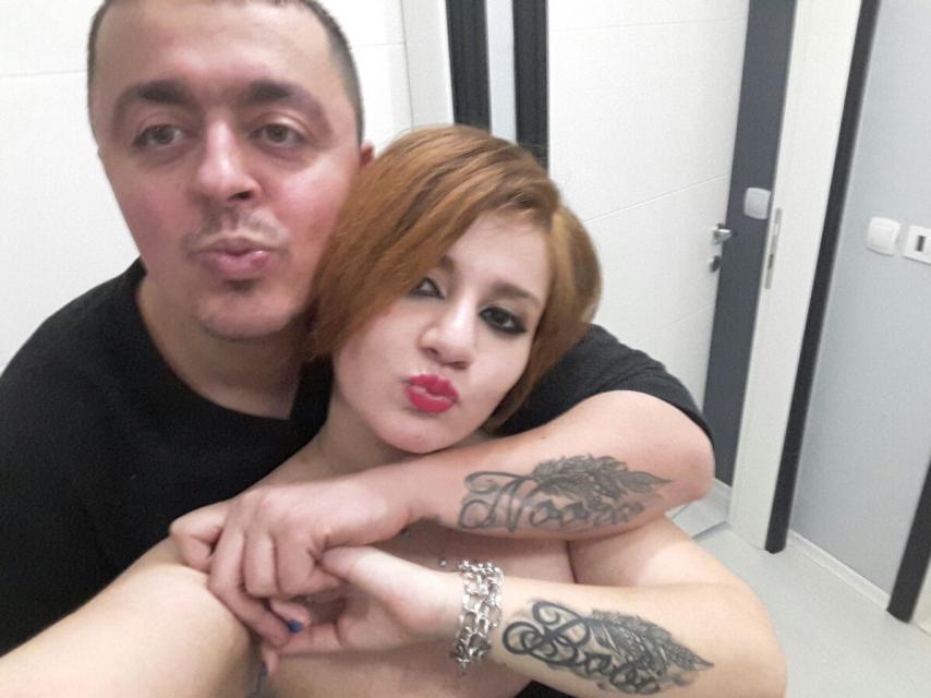 Noora y Bobi sellaron su amor con el matrimonio, un bebé... y el tatuaje con el nombre del otro en sus brazos.