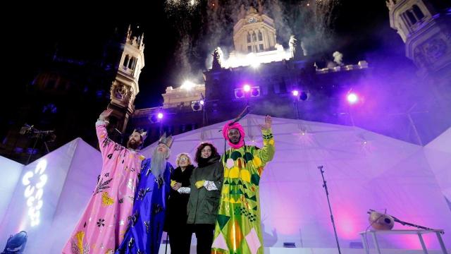 Imagen de los Reyes Magos en la Cabalgata del año pasado.