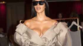 Kim Kardashian en la Fashion Week de París en octubre.