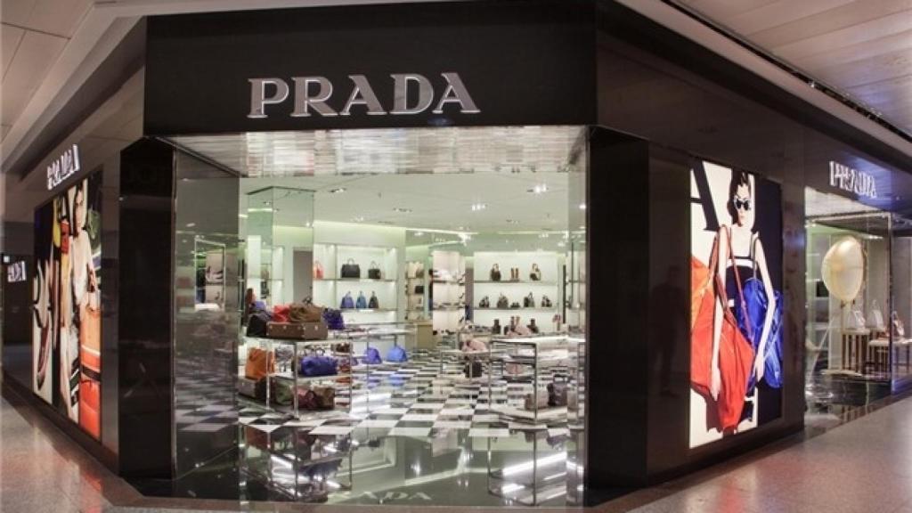 El córner de Prada en El Corte Inglés de la Castellana.