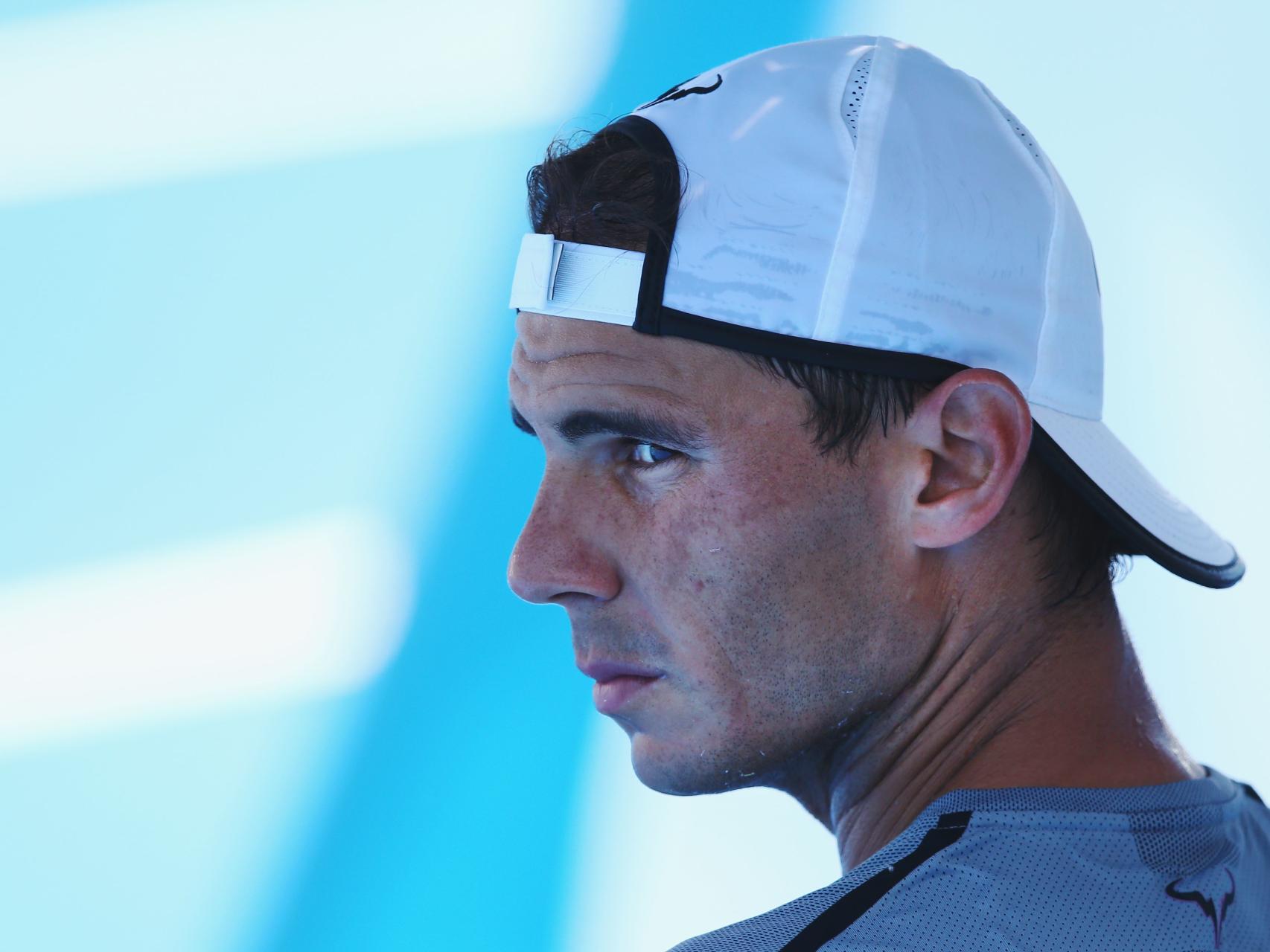 Rafael Nadal, en Melbourne.