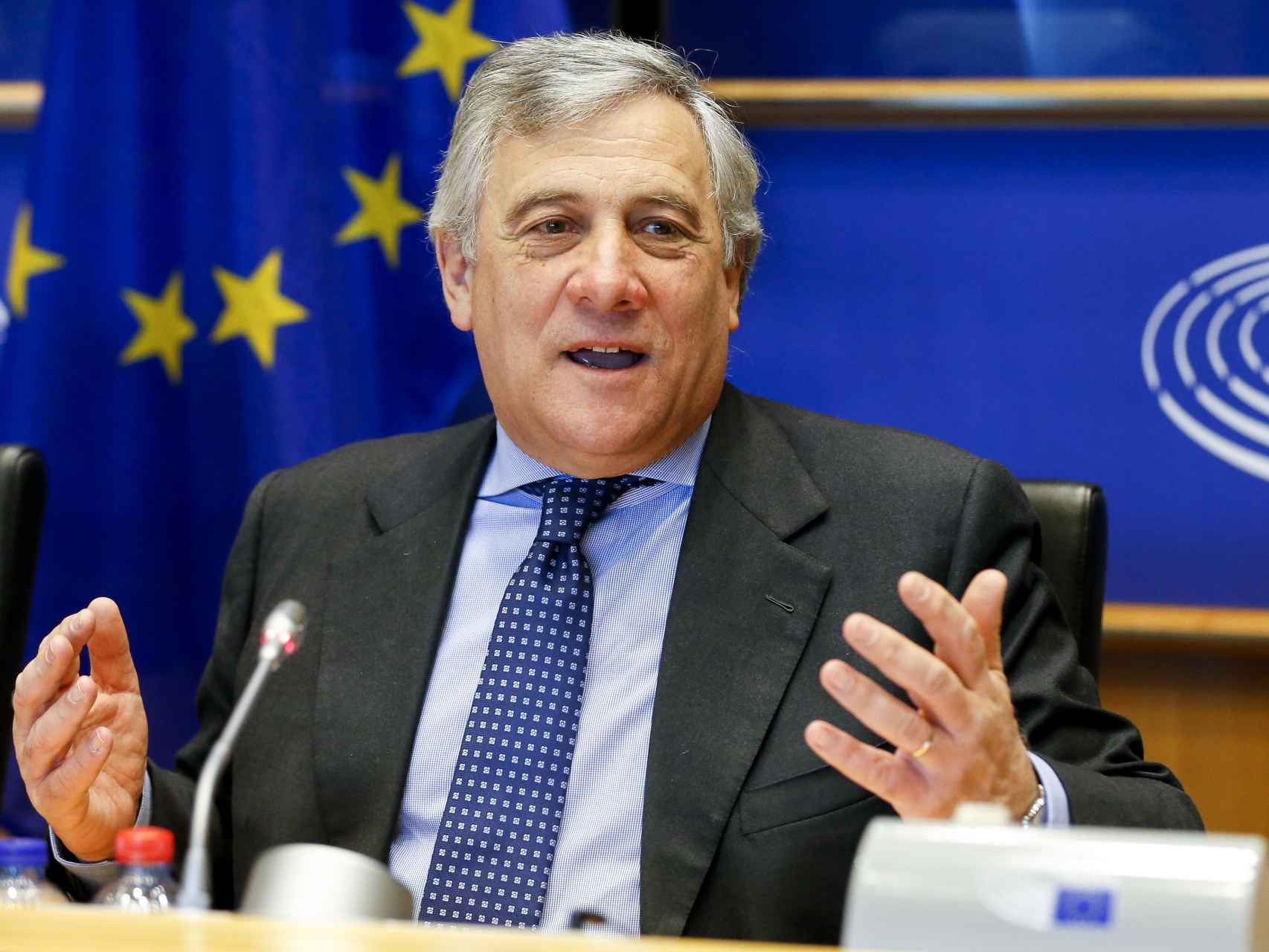 Antonio Tajani, candidato del PPE